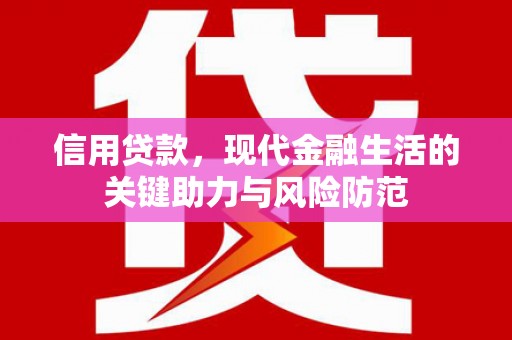 宁都信用贷款，现代金融生活的关键助力与风险防范