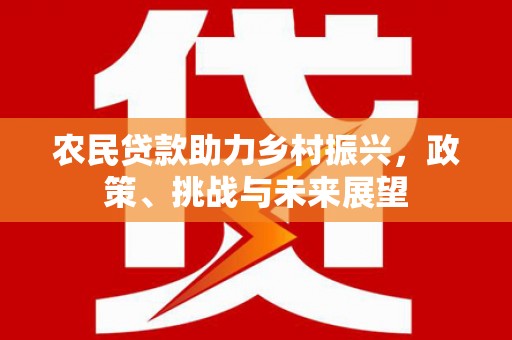 宁都农民贷款助力乡村振兴，政策、挑战与未来展望